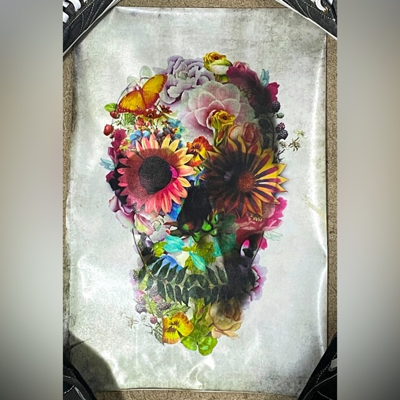 Flower Skull Poster - Picture 1 of 1